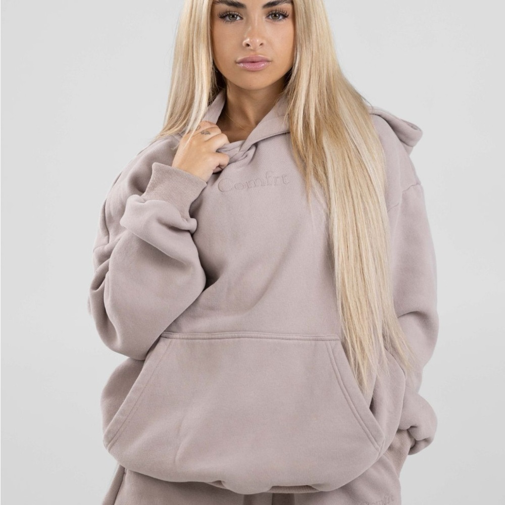 Comfrt Signature Hoodie and Joggers in Bone